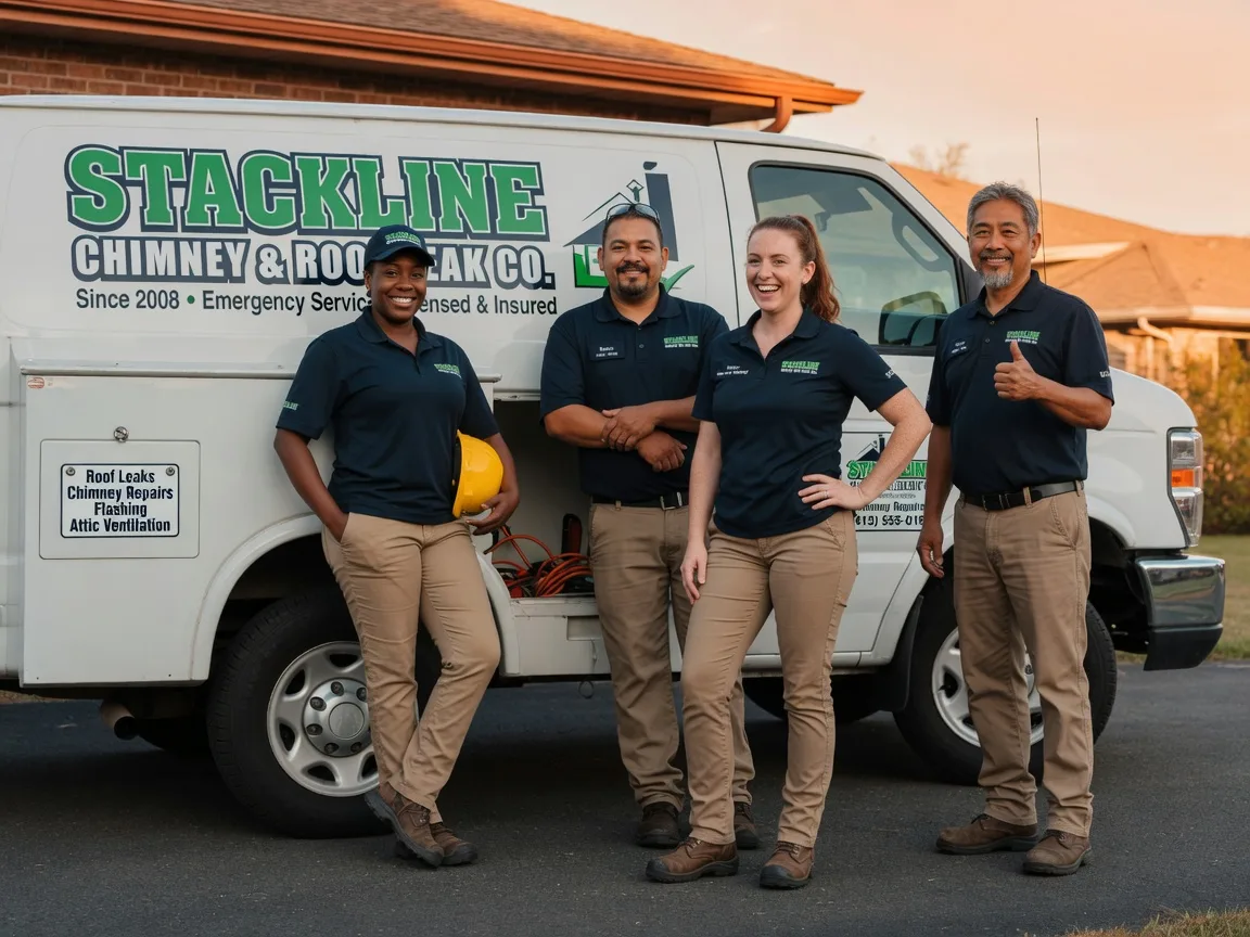 Chimney flashing repair company in Whiting, ME